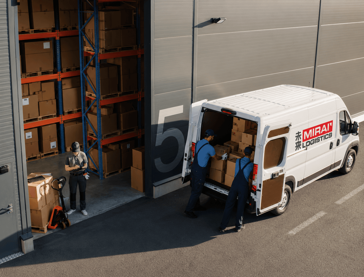 Mirai team at work